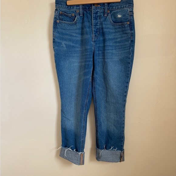 J. Crew Factory Premium Edition high-rise straight jean cabana blue wash 26P - Picture 10 of 10